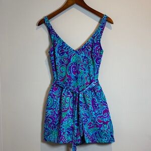 Vintage Maxine of Hollywood Swimsuit Size 14